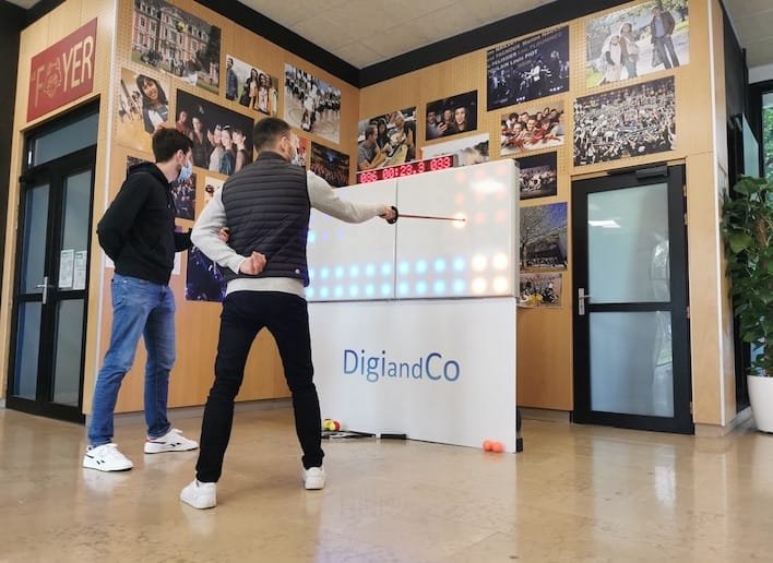 Animation Jeux Olympiques Paris 2024 Mur Digital Sports