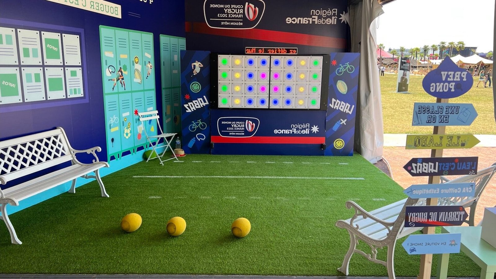 Animation Jeux Olympiques Paris paris Mur Digital rugby 2 — Mon Mur Digital