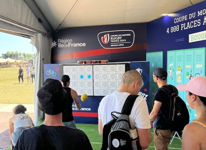 Animation Jeux Olympiques Paris 2024 Mur Digital Sports