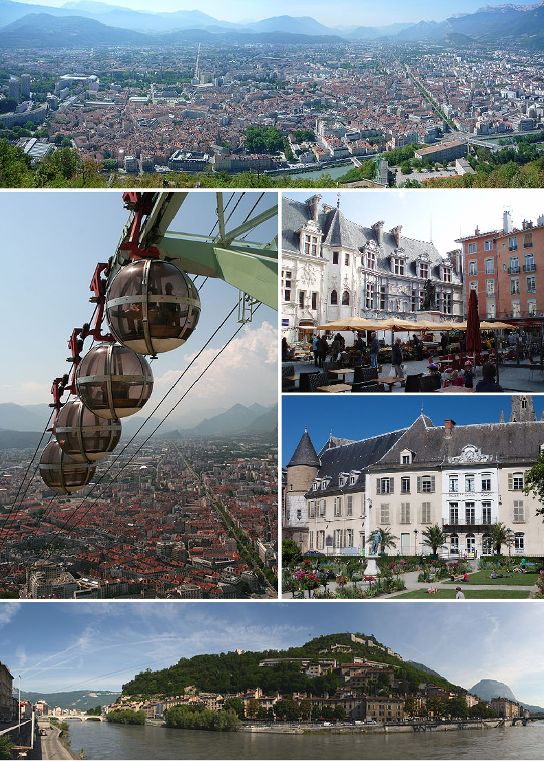 Lieux emblématiques de Grenoble — événements et animations Mur Digital